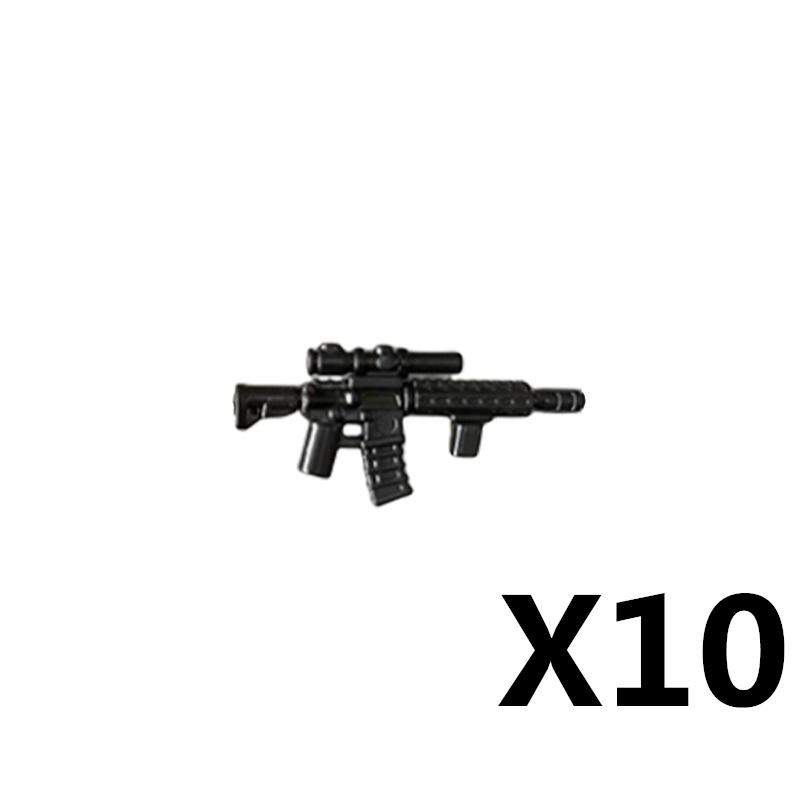 Vojáci Figurky Zbraně Stavebnice Pistole Poposha MP40 Puška AK74 Raketomet Kulka Plamenomet Hračky Dárek T051