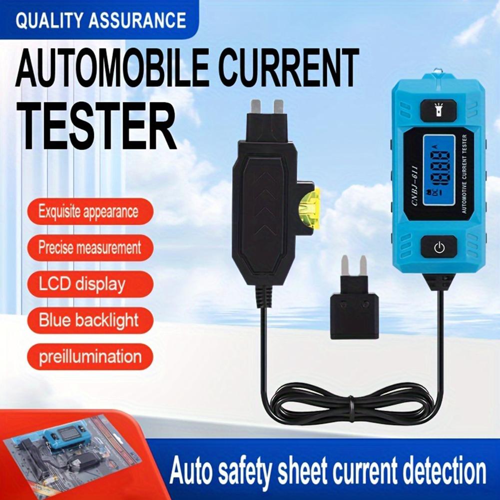 Automobil-Sicherungsstromtester LCD-Anzeige Auto-Fehlertester Hohe Präzision Klingen-Sicherungsstromkreis-Messung Fehlerprüfwerkzeug