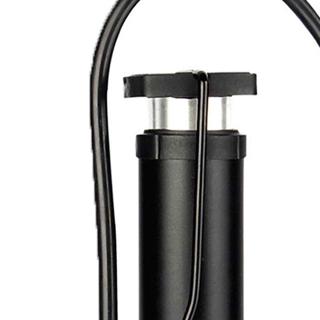 High Pressure Bike Pump Household Portable Mini Floor Pump for Mountain Bike Electric Bicycle Basketball Black Standard
