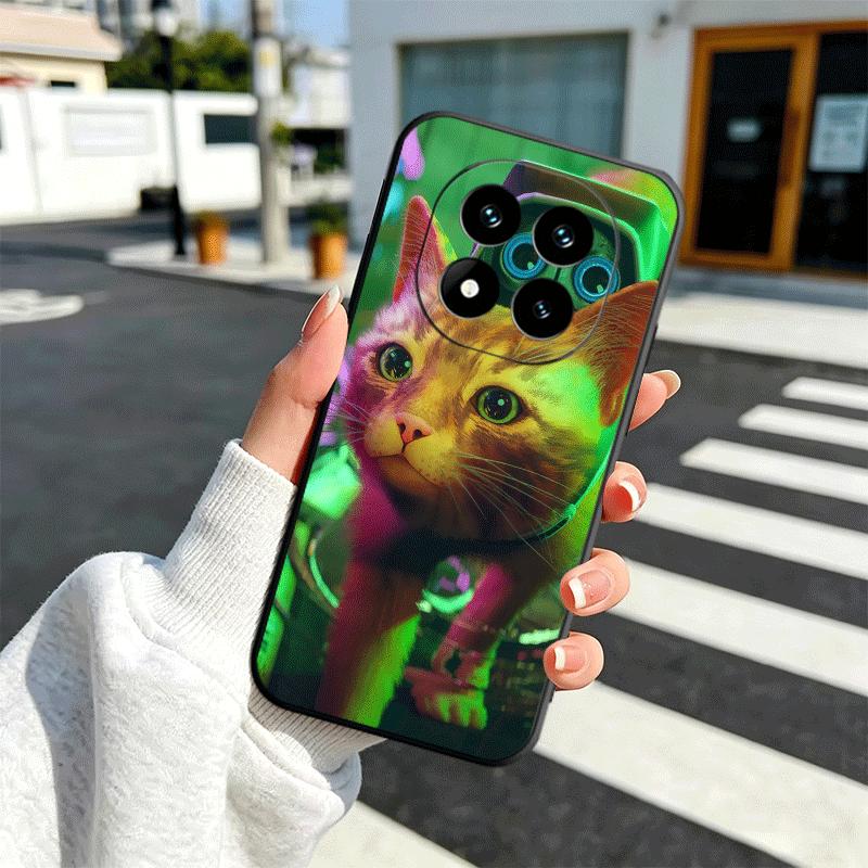 Stray Cat Game B-12 Soft Phone Case for Xiaomi Redmi Note 12 13 14 15 Pro Plus 11 12S 11S 11T 10 4G Black Cover Back Shell