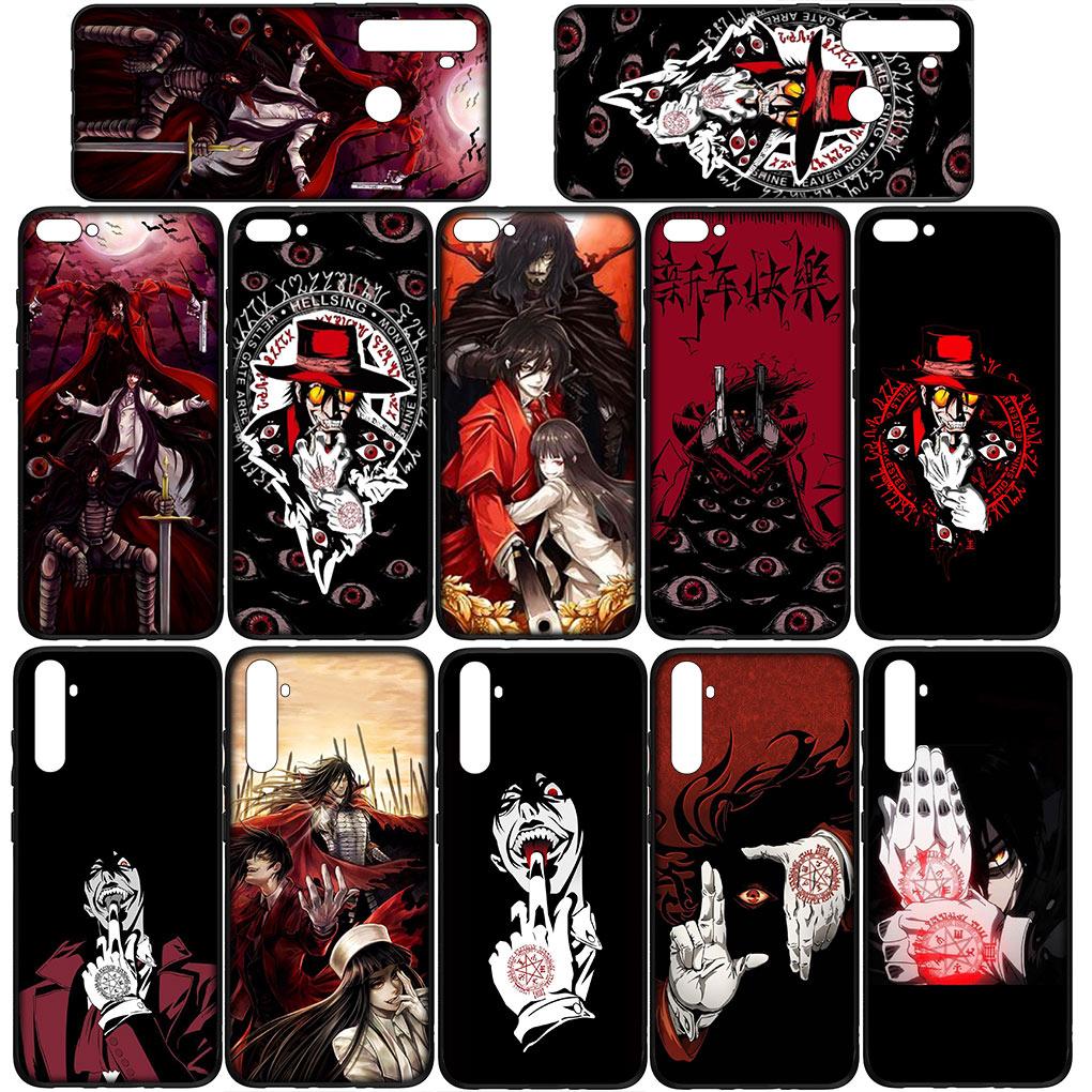 Hellsing Alucard Anime Cover Phone Casing for Xiaomi Redmi Note 11 10 9 8 Pro 9S 10S 11S 9A 9C NFC 9T 10A 10C 8A Soft Case