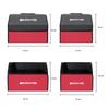 Car Leather Storage Box Auto Trunk Organizer Bag Accessories For Mercedes Benz AMG GLC W203 W206 W220 W205 W211 W212 W201 W210