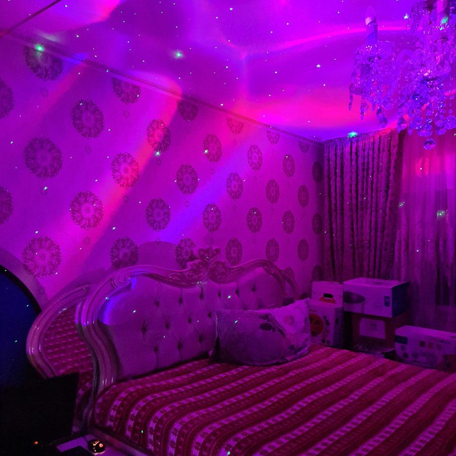 ESHINY RGB LED Aurora Nacht Star Sky Licht Laser Projektor Disco USB Nebula Cloud Lampe Dekoration Kinder Kinder Bühne Schlafzimmer Lichter b222