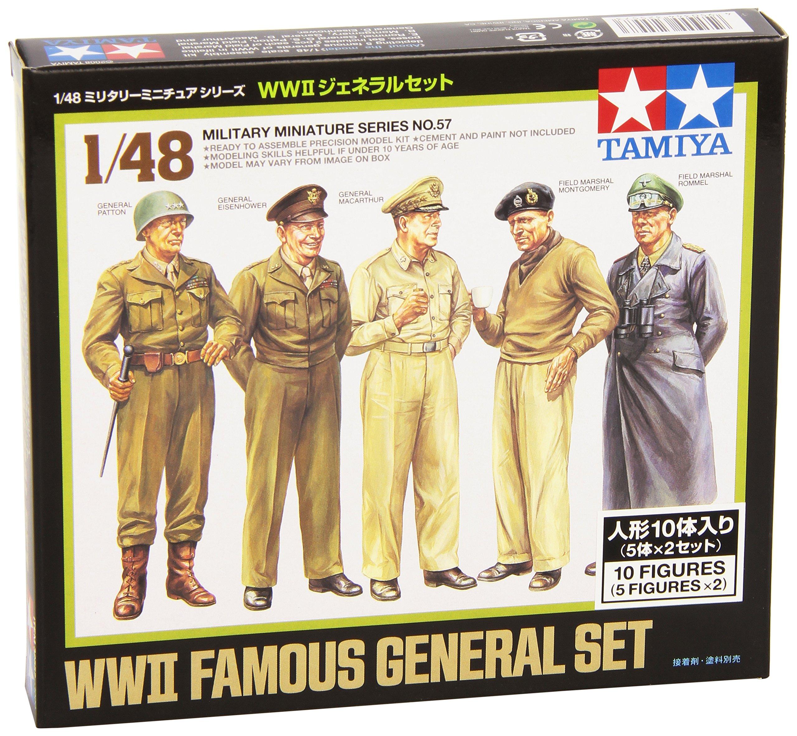 

Tamiya Military Miniature Series General Set Пластиковая модель 32557 1/48 № 57