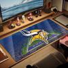 Minnesota Vikings Logos Color Mouse Pad Large Gaming Table Cushion Non-slip Laptop Tablet Big Mousepad XXL Mat Mini PC Playmat With Lock Edge
