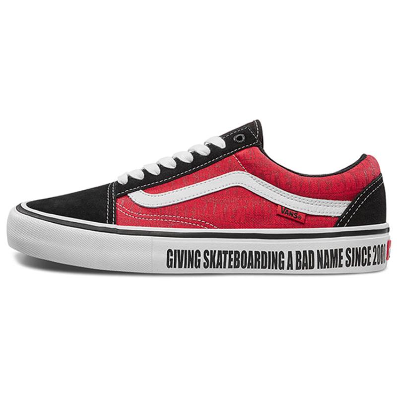 

Vans X Baker Old Skool Pro Red White Vans VN0A45JCUZV 35