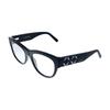 SwarovSki  Sk 5214 001 53mm Womens Cat Eye Eyeglasses 53mm Shiny Black