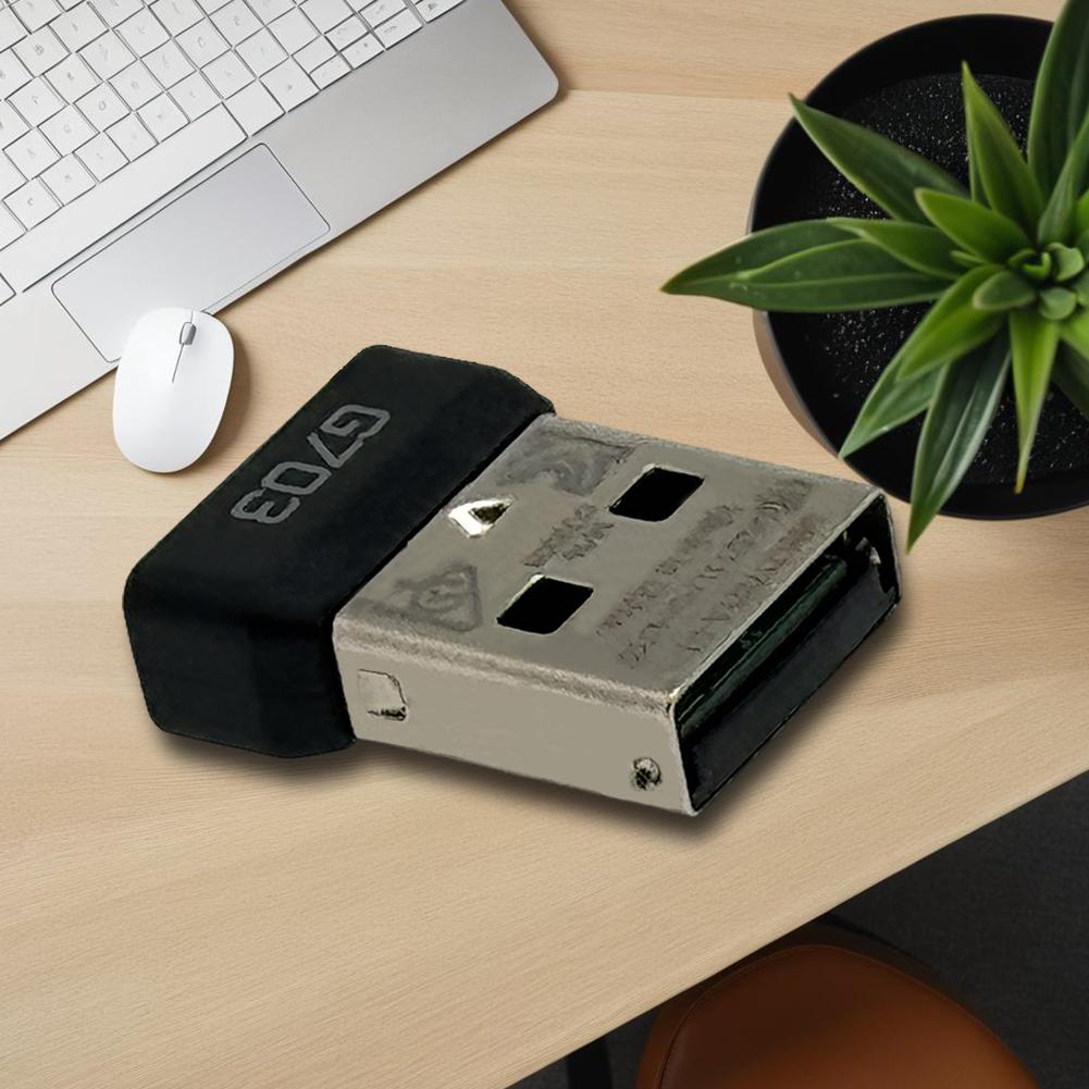 USB Receiver Mouse Receiver Adapter Wireless Dongle Adapter for Logitech G703 Wireless Gaming Mouse