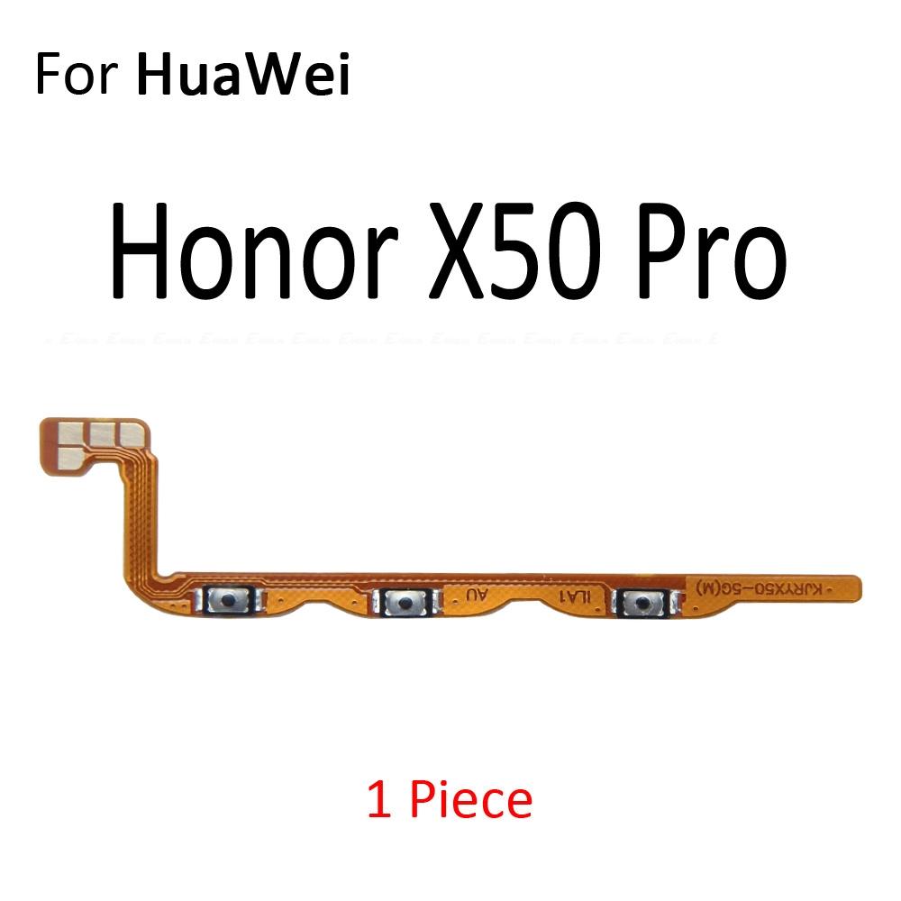 Switch Power ON OFF Button Flex Cable For HuaWei Honor X5 X50 X50i X40 X40i X30 X30i X20 X10 Pro Plus SE GT Max 5G Volume Key