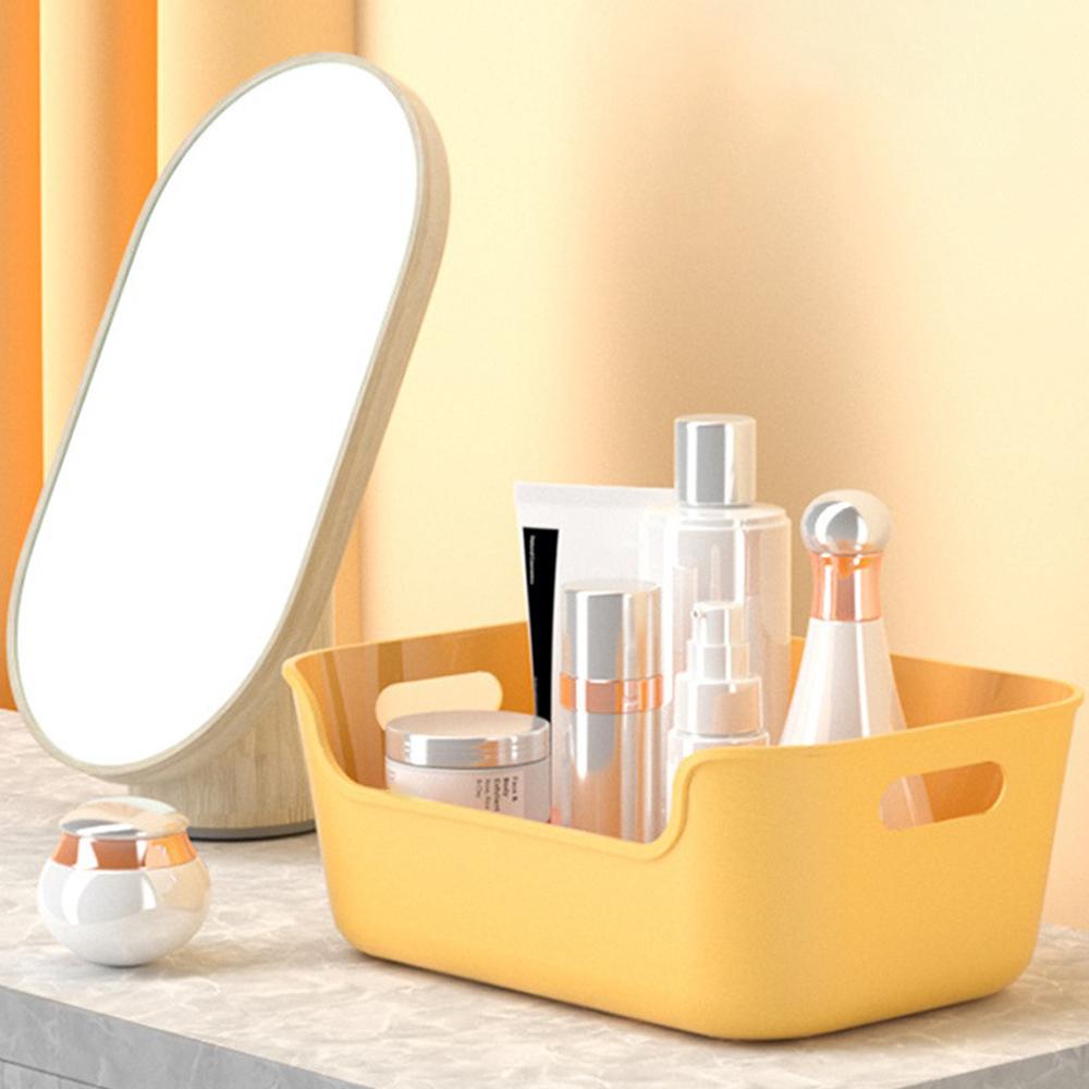 Household Multifunction Storage Basket Handle Design Fall Resistance Non-slip High Capacity Classification Storage Big Exposure