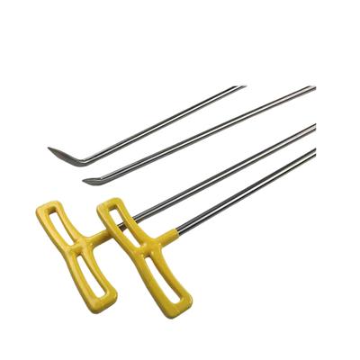 Haken- und Stangenwerkzeug für die Dellenreparatur ohne Ausbeulen. Robuste Stahlkonstruktion mit Dellenreparatur- und Entfernungsstangen. Werkzeuge für kleinere Dellen und Beulen an der Tür.