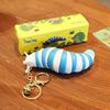 Slug Fidget Toy Keychain Slug Puzzle Peristalsis Funny Caterpillars for Adult