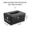 Car Sticker Tesla Car Tissue Box Organizer Auto Seat Back Hanging Bag Storage For Tesla Model 3 2021 S X Y Style Roadster Invade