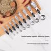 Magnetic Stainless Steel Double-Ended Measuring Spoon Set for Coffee, Baking, and Seasoning