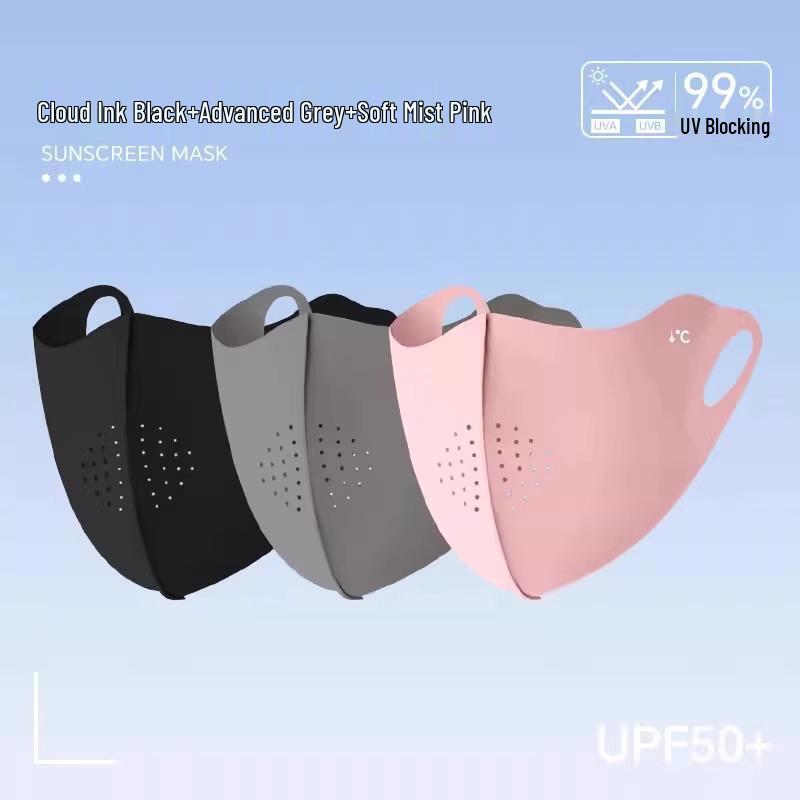 2025 Unisex 3D Ice Silk Sunscreen Mask: High-Value, UV-Protective, Breathable Summer Face Cover