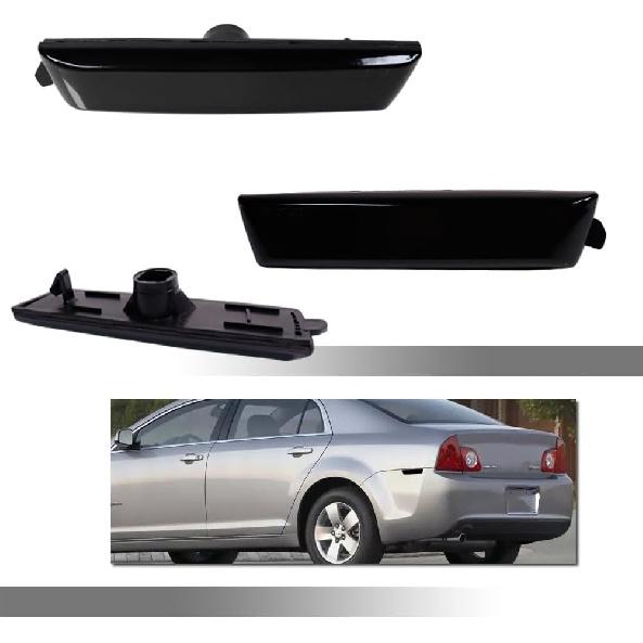 

for 2008 2009 2010 2011 2012 Chevrolet Malibu Rear Side Marker Light Smoked Lens Housing Assembly Smoked Housing