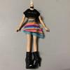 Kids Toys Doll Outfit Skirt Fashion T-shirt Pants Doll Dresses Clothes for 1/6 BJD 27~28cm Doll