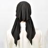 New Muslim Instant Hijab Scarf Solid Turban Thick Hair Bonnet Night Cap Turban For Sleeping Elastic Hair Satin Bonnet For Sleep