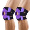 1/2Pcs Adjustable Patella Knee Support Brace with Gel Pads for Women Men Sports Cycling Running Basketball Football Climbing