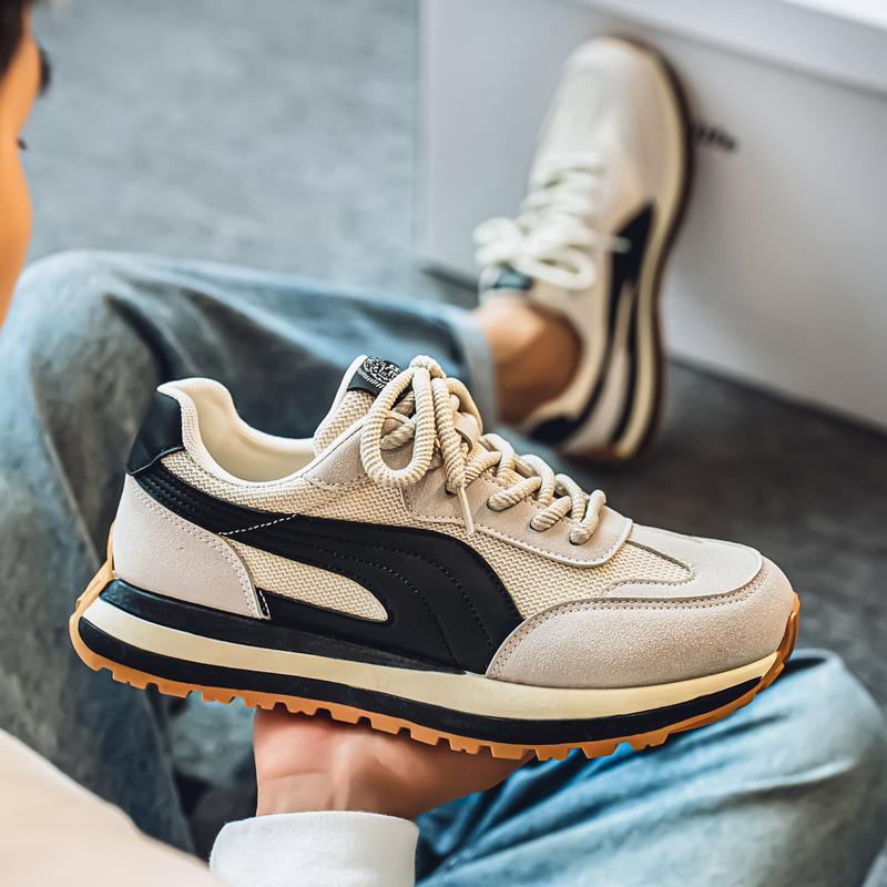 New Men's Sports Shoes Shoes, Men's Thick Soled Sports Shoes, Casual Shoes, Anti-slip Fashion Wear-resistant Fashion Shoes