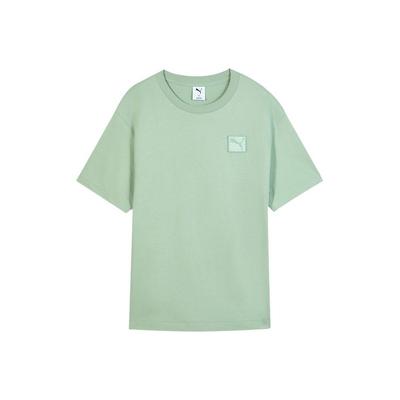 Prime Ess Badge Casual Simple Round Neck Short Sleeve T-Shirt Men Tops 634868-74