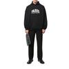 Balenciaga Cities Paris Hoodie Wide Fit 'Black White' Unisex 674986TLVL81070
