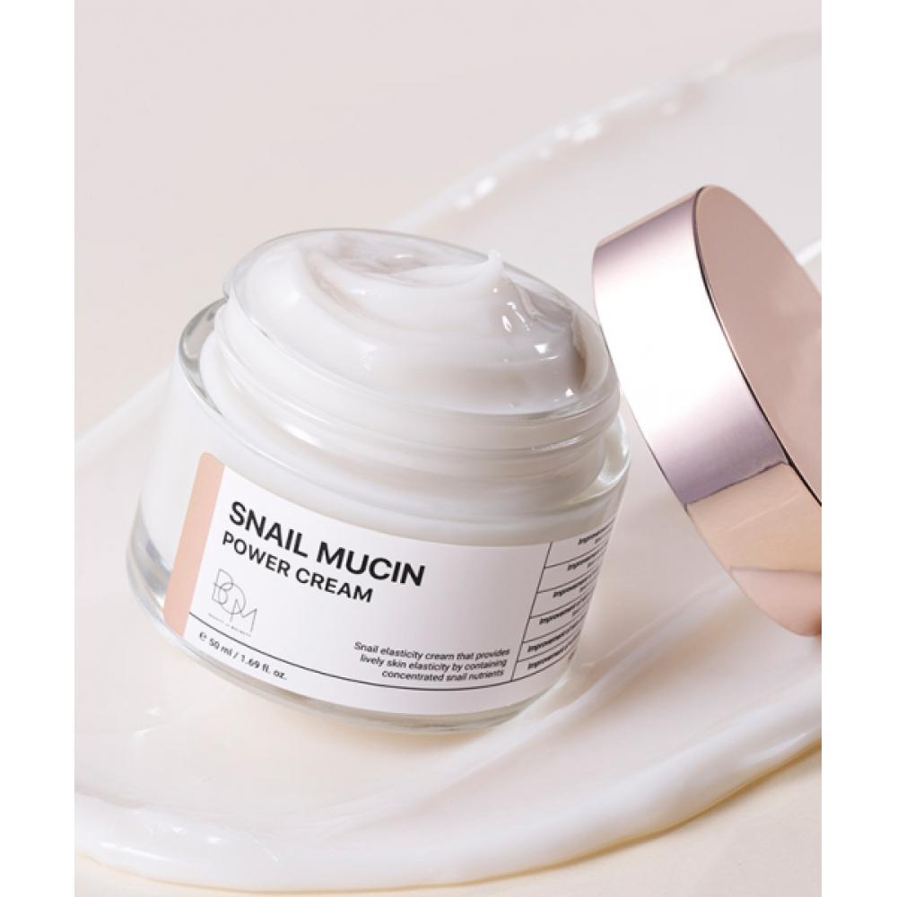 B.o.m. Bom Snail Mucin Power Cream 50ml BOM Snail Mucin Power Cream