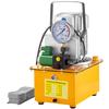 Hydraulic Electric Pump, 750W Hydraulic Driven Pump, 70 MPa(10152 PSI) Single Acting, 220V, Solenoid Pedal, 7L Hydraulic Power Pack Cylinder