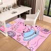 Dance Party With Peppa Area Rug Office rug, Chair Rug, Decor Carpet Livingroom bedroom Mat, Large Size Fan gifts Christmas gifts