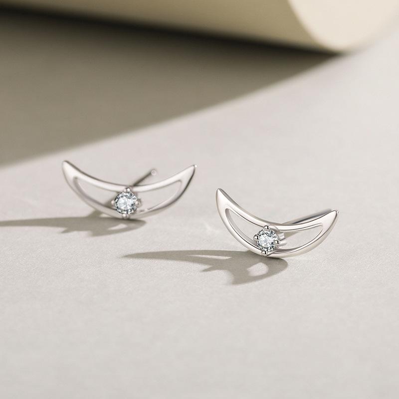 Tancise 925 Sterling Silver Zircon Earrings Drop Earrings For Women Wedding Party Gifts