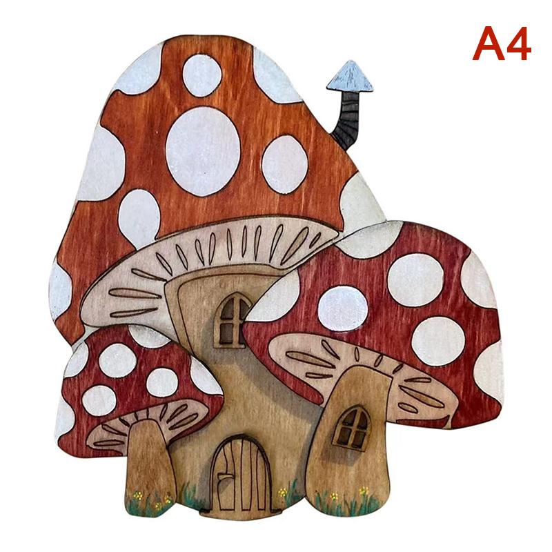 Mini Home Decorations Wooden Fairy Door Fairy Tale Gate Door Decoration Craft Ornaments Garden Courtyard Decoration