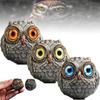 AEE2-Lucky Owl Guardian Owl Statue, Mini Owl Statue Bird Ornament Home Decor, Gift For Owl Lovers