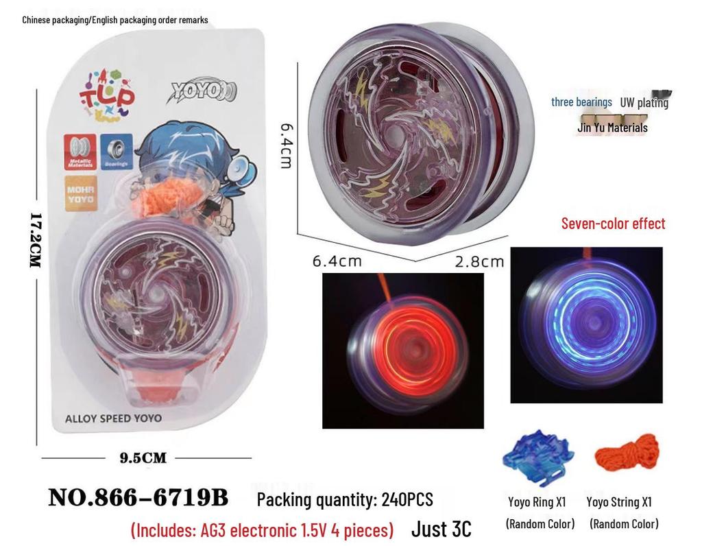 Children's Metal Alloy Competitive Yoyo Toy