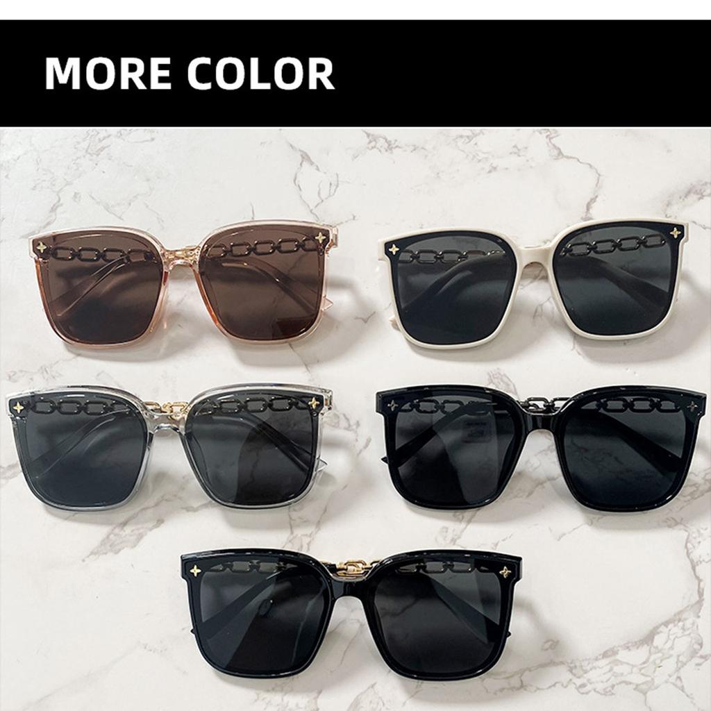 Version of Round Face, Big Box, Square, Advanced Sunglasses, Ladies' Tide, Big Face Glasses, Sun-shading Sunglasses.