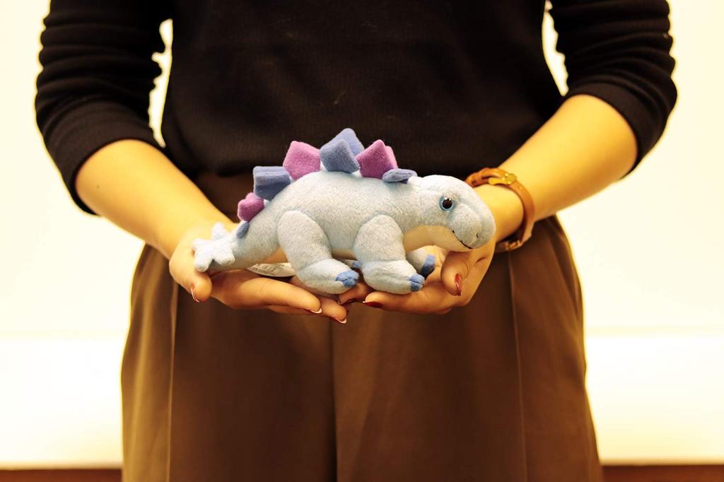 Yoshitoku Lovely Dinosaur Stuffed Toy Stegosaurus S 180020