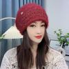 Fashion Hats Winter New Arrival Double-layer Handmade Knit Beanie - Extra Thick and Warm for Women