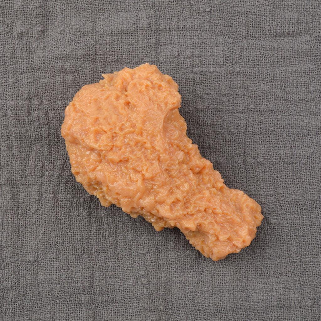 Simulation Fried Chicken Pendant Necklace Lovely Funny Realistic Food Jewelry