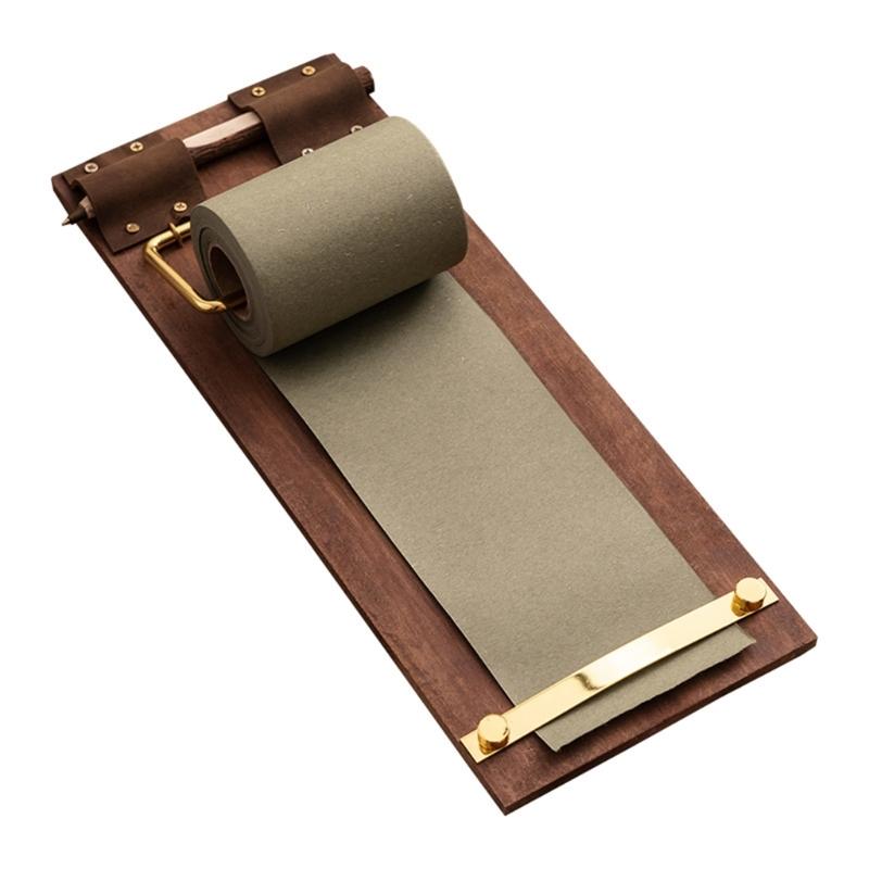 Antique Wall Mounted Note Board Note Organizers For Kitchen Lists Office Tasks With Replaceable Paper Roll Writing Pad