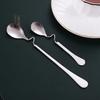 Coffee Spoon Ice Cream Milk Drink Stirring Scoops Teaspoons Home Bar Cafe Hotel Party Kitchen Tableware Cutlery