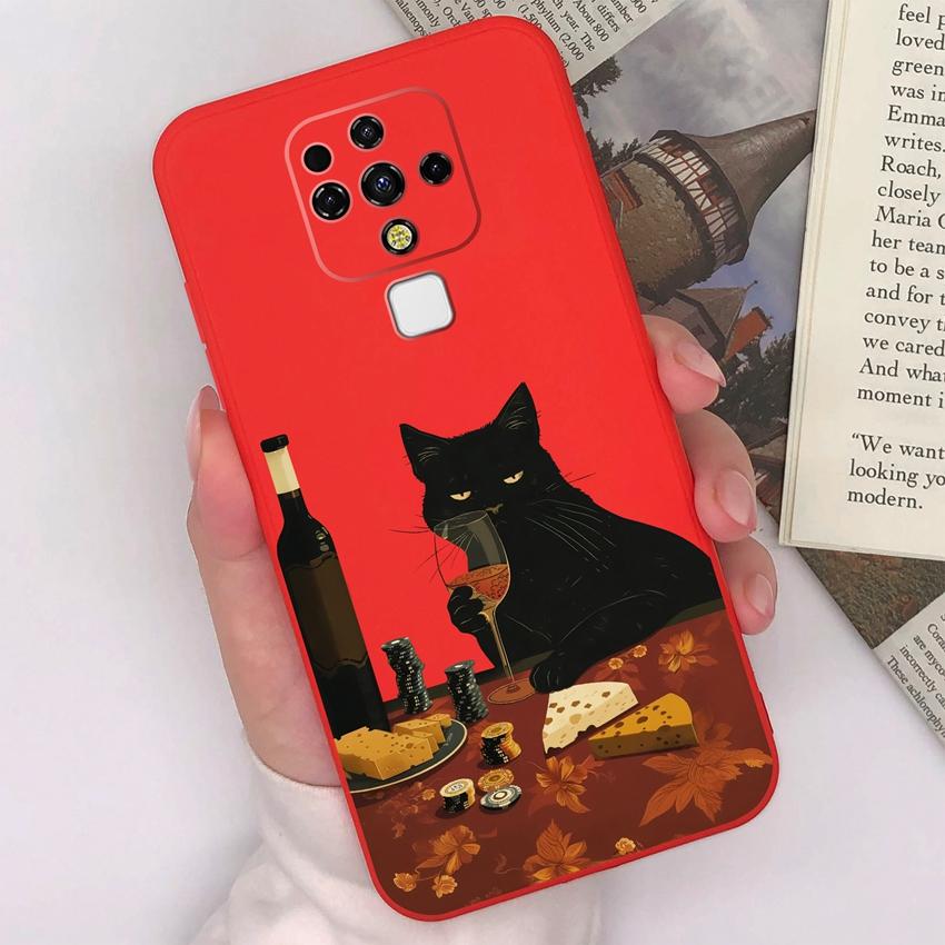 For Tecno Camon 16 17 19 Pro Premier 16S 17P 18P 18T 18i Phone Cover Fierce Cheetah Patterns Matte Silicone Soft Back Covers For Tecno Shockproof Case