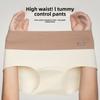 Plus  Size Ladies Spring and Autumn Pure Cotton Extended Crotch High Waist Midwaist Briefs