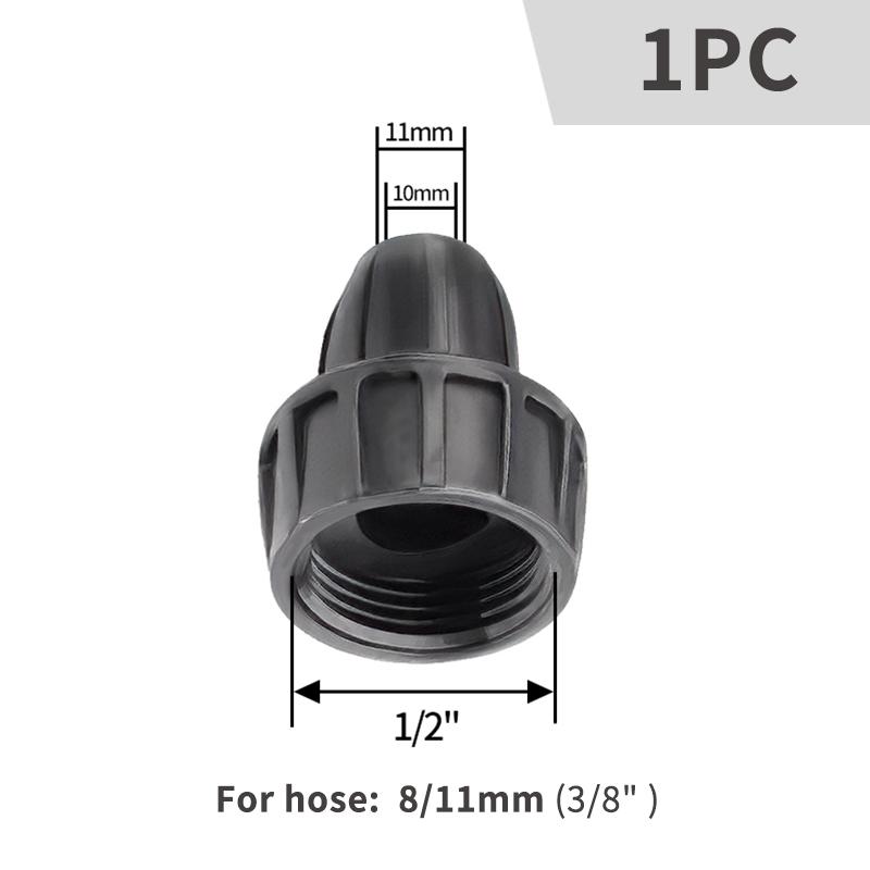 Garden Hose Y Shape Connector 1/2" 3/4" Faucet Hose Quick Joint Kit Hose Connector Garden Accessories Ibc Tank Adapters