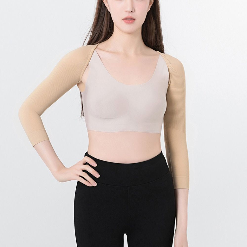 Long Sleeve Sports Body Shaper Shoulder Pulling Yoga Underwear Women Slimming Shapewear Sports