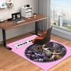 1PC Custom Name Japanese Geisha Art Theme Floor Mat Ideal for Living Room, Game Rooms, Office, Bedroom,Floor Mat Playful Design