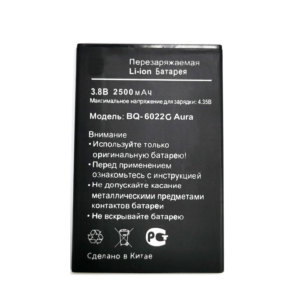 Сменный аккумулятор BQ-6022 G емкостью 2500 мАч для мобильного телефона ...
