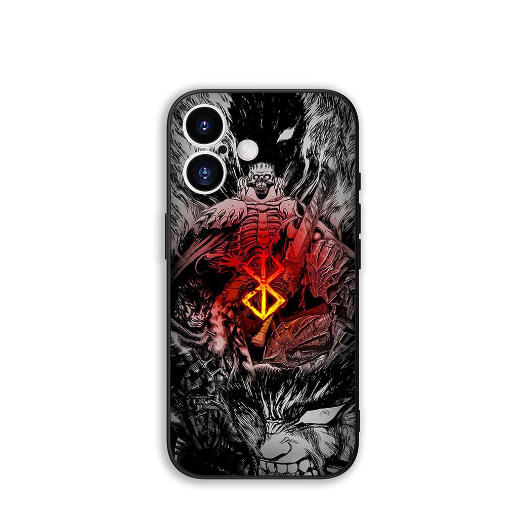 Für Samsung Galaxy A25 A37 A57 A12 A14 A31 A41 A50 A51 A70 A71 A72 A21S A04 M15 Note 20 9 8 10 Hülle Case Berserk Comics Guts