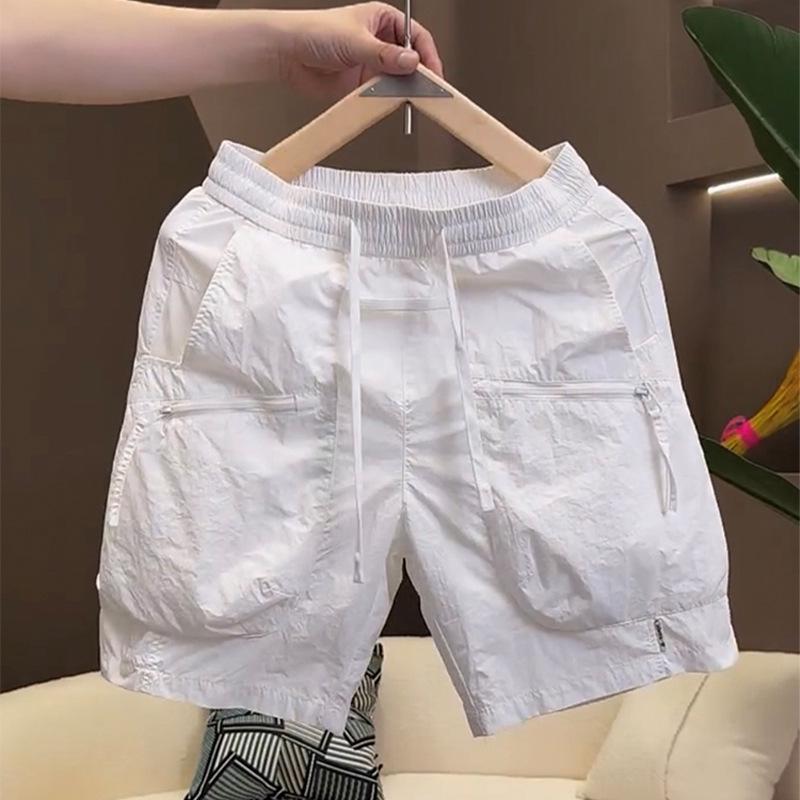 Men's Quick-Dry Breathable Summer Beach Shorts - Lightweight, Stylish Straight-Leg Design