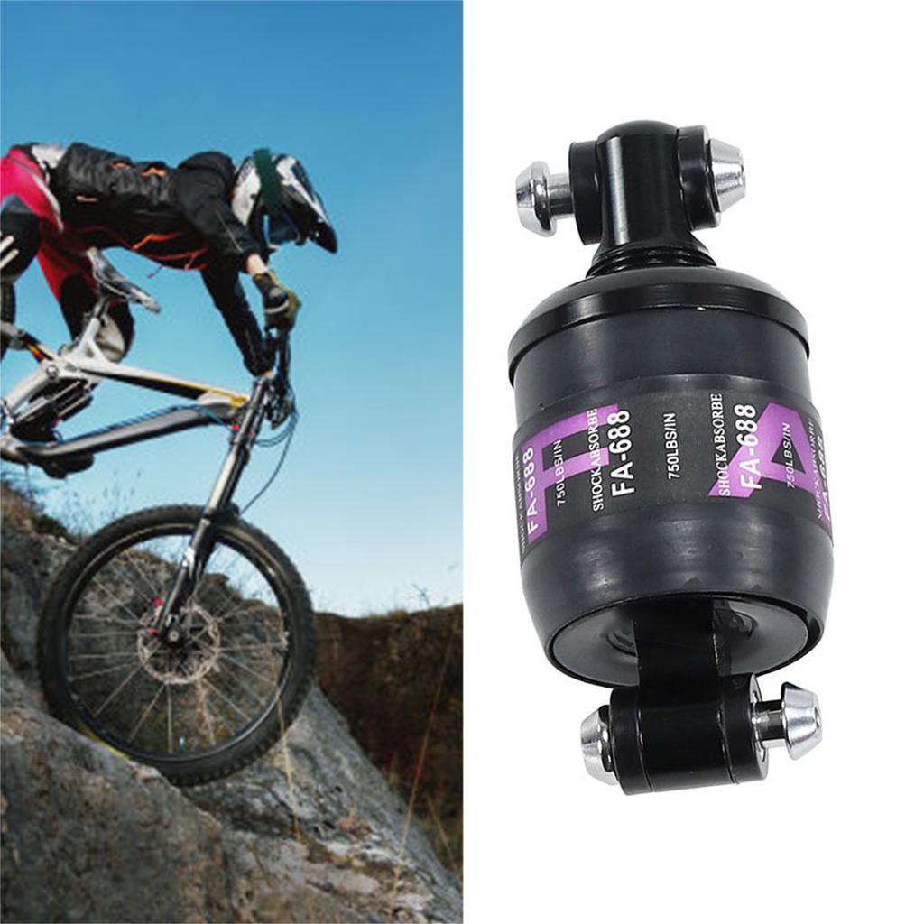 100mm 125mm Mountain Bike Folding Bike Spring Bicycle Suspension Rear Shock Absorbers Black 750LBS Absorber
