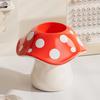Cute Mushroom Storage Box Desktop Student Office Stationery Pen Holder Home Multi-functional Creative Makeup Brush Storage Tools