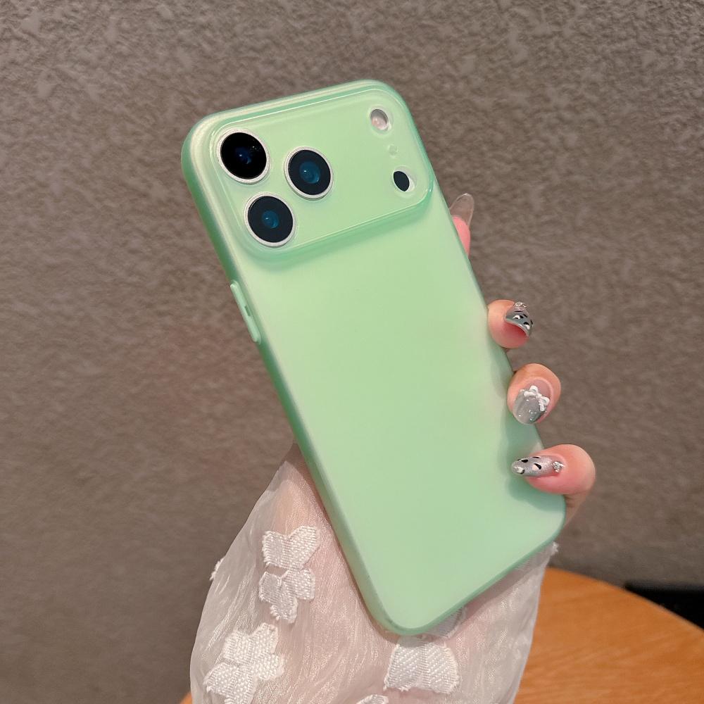 Business Translucent Matte Case For iPhone 17 Air 16 15 14 13 12 Mini 11 Pro Max Plus 17Pro 16E X XS Max XR 7 8 Plus Thin Funda